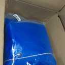 Blue Poly Tarp 26.25x39.37ft, Thick Plastic Tarp Heavy Duty, Waterproof Tarpaulin with Metal Grommets, Multipurpose Protective Cover High Durability Rip and Tear Proof