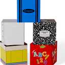 Back to School Balloon Box Decorations Set Balloon Boxs for School Decor, 11" x 11" x 11"