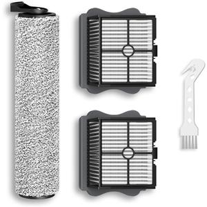 Brush Roller and HEPA Filter Set Compatible with Tineco Floor 2/ Floor One S3/iFloor 3 Cordless Vacuum Cleaner