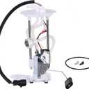 Fuel Pump E2348M Replacement for 2002 2003 Ford Explorer Eport Trac w/2 tube ports, plastic flange, 4 pin connector; from 3/4/2002
