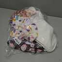 ALVABABY Baby Cloth Diaper 6 Pack with 12 Inserts One Size Cloth Diaper Covers Adjustable Washable Reusable for Baby Girls and Boys