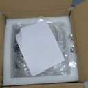 Hardwired Wall Sconces, Modern Acrylic Shade Wall Light Fixture, Black Walls Mounted Lamp with Ceramic Lamp Holder, Classic E26 Bulb Walls Lighting for Bedroom, Living Room, Hallway No Bulb Included (Black - 1 Pack)