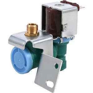 W10394076 W10865826 Refrigerator Water Inlet Valve Compatible with Whirlpool Kitchenaid Kenmore Maytag Ikea Refrigerator Replacement Parts K-78282 W10726788 W10833705 W10872966 WPW10394076