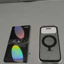 for iPhone 17 Pro Max Case 6.3-Inch with Magnetic 360 Ring Stand Compatible with MagSafe Frosted Matte Shockproof Protective Phone Cover 6.9" 2025, Black