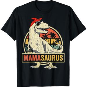 Mamasaurus T rex Dinosaur Funny Mom Mommy T-Shirt, Size M