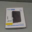 3200+ Miles Range TV Antenna Indoor, 2026 Updated Digital TV Antenna for Smart TV Indoor with Amplifier Signal Booster, HDTV Antenna for Local Channels Supports 8K 4K1080p All TVs-38ft Coaxial Cable (Black)