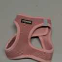 Best Pet Supplies Voyager Step-in Air Harness - All Weather Mesh, Reflective, No Pull Harness for Dogs, Cats - Secure with Hook & Loop Fastener, Buckle, Double D-Rings - Pink, XS