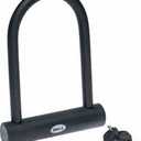 Heavy Duty u Lock for Bicycle Security Cut-Resistant Theft Design Easy Mounting Bracket Compact for Road and Mountain Bikes Includes Keys for Convenient Use