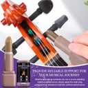 JAOJAO Violin Peg Compound, Peg Compound Violin Smooth and Delicate Effectively Fill Gaps Increase Friction Not Easy to Run Tune Small and Portable Extend The Life of The Tuning Pin, 26g