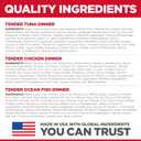 Hill's Science Diet Adult 1-6, Adult 1-6 Premium Nutrition, Wet Cat Food, Variety Pack: Tuna, Chicken, Ocean Fish Stew, 2.8 oz Pouch Variety Pack, Case of 12