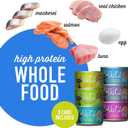 Tiki Cat Luau Variety Pack, Succulent Combinations of Real Shredded Protein in a Rich Flavorful Consumme, Grain-Free Balanced Nutrition Wet Canned Cat Food, for All Life Stages, 6 oz. Can (8 Count) (EXP 04/01/28)