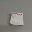 Momcozy Flange Insert 19mm Compatible with 24mm Flange/Shield of Most Pumps, Insert for Breast Pump Replacement Accessories, 4PCS 19mm (Transprent)