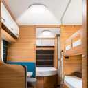 GZV RV Interior Lights, RV Puck Lighting, Dimmable LED Ceiling Light for Camper, Memory Function, DC 12V 4.75 Inch, Camper Lightings for Inside, LED Lights for Travel Trailer (3000K - Warm White)