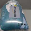 Menghomeus California King Comforter Set Gradient Teal Bedding Floral Comforter Sets Soft Microfiber Bed Comforter Set for All Season,3 Piece Botanical Flowers Comforter, Pillowcases