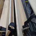 Queen Bed Frame with Ergonomic Headboard, Platform Bed Frame Queen Size with Outlets & Charger, Metal Bed Frame Queen Size with Storage Shelf, Noise-Free, No Box Spring Needed (Black, Queen)