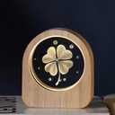 2 x Solar System Crystal Ball, Quartz Glass Ball Decorative, Paperweight Crystal Display Engraved Ornament Sculpture Home Crafts Decor Present for Women Friends