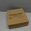 aYammi 60Pcs Clear Gold Plastic Plates - Disposable Party Plates, Gold Plate Disposable Include 30 Dinner Plates 10inch, 30 Dessert Plate 7inch, Plastic Plates for Party, Wedding, Birthday& Holiday