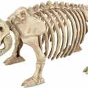 Seasons Crazy Bonez Pig Skeleton Halloween Decoration  14.75 Long Realistic Farm Animal Skeleton, Durable All-Weather Plastic Prop for Indoor & Outdoor Spooky Farmhouse Decor (Standard)