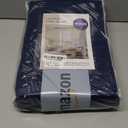 MIULEE Blackout Room Darkening Curtains Thermal Insulated Drapes Solid Window Treatment Set Grommet Top Light Blocking Curtain for Living Room/Bedroom 2 Panels 52 x 84 inch Length Navy Blue