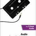 ZGear 3.5mm Audio Cassette Adapter - Black