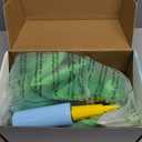 INPANY Bouncy Horse, Dinosaur Hopper Toys, Toddler Plush Bouncing Animal, Dinosaur Birthday Party Decorations, Inflatable Ride on Rubber Triceratops Bouncer, Outdoor for 2 3 4 Yr Boy Girl