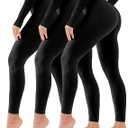 3 Pack Leggings for Women L/XL