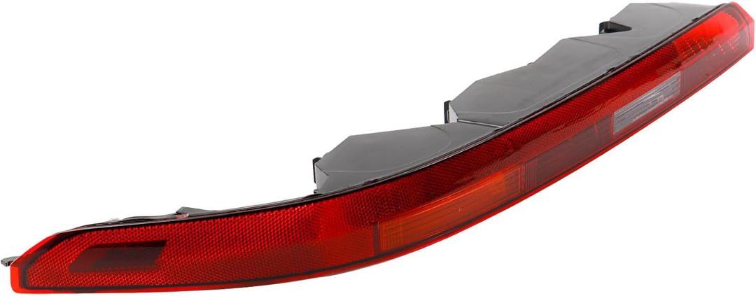 Left Bumper Tail lights Assembly Rear Reflector Compatible with 2016-2022 Audi Q7 OE Style Fog Light Replacement for 4M0945095A