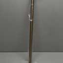 Ivilon Drapery Treatment Window Curtain Rod - Acrylic Ball 1 inch Pole. 28 to 48 Inch. Warm Gold