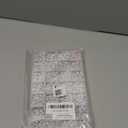 Melius Acrylic Letter Beads, 1450 Pcs 4x7mm Round Alphabet Beads in 28 Grid Box for Jewelry Making, DIY Bracelets (4x7mm, White)