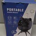 Rechargeable Bubble Blower 38000 Bubbles Per Minute Rechargeable Purple