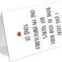 2 x Valentines Day Gifts for Him, Valentines Card for Men Husband Boyfriend, Men Valentine's Gifts, Boyfriend Valentines Day Gift (QQ-155)