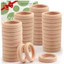 100 Pcs Thick Seamless Tan Hair Ties, Ponytail Holders Hair Accessories No Damage for Thick Hair Valentine's Day Gift(Light Blonde Colors)
