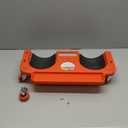 MaxWorks 50916 MaxxHaul Rolling Knee Creeper/Pads ABS High Impact Frame, 5 Swivel Castors, Tool Tray Holder