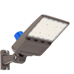 G GJIA LED Parking Lot Light, 200W, 28000LM 5000K Shoebox Light with Dusk to Dawn Photocell,Adjustable Arm Mount, IP66 Waterproof, Commercial LED Area Security Light for Parking Lot,Roadway