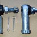 WANTONE RACING Golf Cart Tie Rod Ends Left Right Thread for Club Car DS & Carryall 2009-up, Driver and Passenger Side, OEM# 102022601 102022602 102288301 No Pins