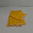 2Pcs Yellow Pillowcases 20x20Inc