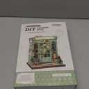 CUTEBEE Book Nook Kit - DIY Miniature House Dollhouse Kit for Adults and Teens, Booknook Tiny House Bookshelf 3D Wooden Puzzle, Gifts for Family (Champs-lyses Florist)