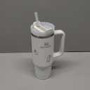 STANLEY Quencher H2.0 Tumbler with Handle and Straw 30 oz | Flowstate 3-Position Lid | Cup Holder Compatible for Travel | Insulated Stainless Steel Cup | BPA-Free | Frost