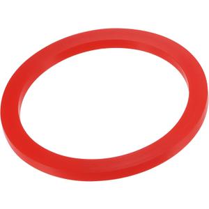 MECCANIXITY Silicone Rubber Flat Washer 4 Inch DN100 Gasket for Wrench Type Quick Connector, Red