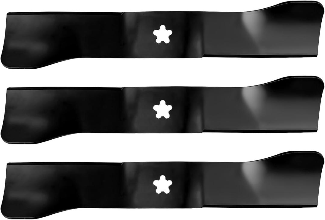 588811002 Lawn Mower Blades Replacement for Husqvarna 48 in Deck Blade TS248TD TS348 MZ48 Z248F TS248G YT48DXLS 3 Pack