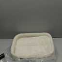 PAWZ Road Cat Desk Bed for Indoor Cats, Cat Bed for Desk Supports Up to 50 lbs, 360 Rotation & Adjustable, Nest Desktop Attachment Cats Hammock for Table, White (Beige)