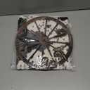 Nuanchu Western Cowboy Party Decorations Cow Print Cowhide Rug Wooden Wagon Wheel Vintage Rustic Western Party Decor for Cowboy Theme Birthday Decor