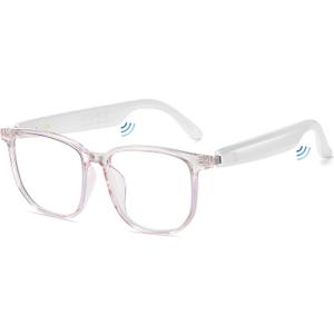 DUCO Bluetooth Blue Light Glasses for Women Men Smart Glasses with Open Ear Audio UV400 Protection