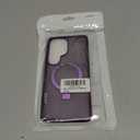 for Samsung Galaxy S26 Ultra Case with Magnetic Invisible Stand, [Compatible with MagSafe] [Military Drop Protection] Shockproof Slim Translucent Matte Case for S26 Ultra, Purple