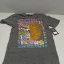 Junk Food Unisex Adult Grateful Dead Tiki Vintage Black T-Shirt (Gray, XS)