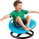 Spinning Chair for Autistic Kids, 360° Sensory Swivel Chair with Metal Base