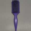 Curly Hair Brush,Curl Defining Brush for Effortlessly Defined Curls & Waves,Vented Hair Brush for Wet & Dry Hair,Women and Men,Reduces Frizz (Purple)