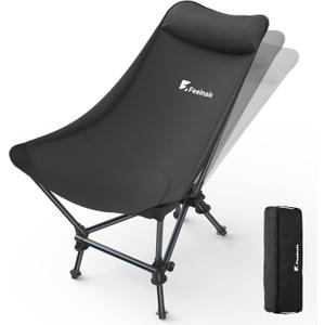 Rocking Camping Chairs, High Back Camp Chair, Wide & Comfy Rocker, 22.8 x 28.2 x 33.9 inches