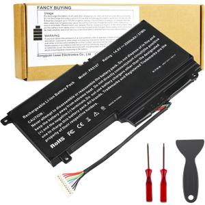 PA5107 Laptop Battery for Toshiba Satellite P55 P55t S55 S55t Series P55-A5200 P55-A5312 P55T-A5116 P55T-A5118 P55T-A5202 S55-A5167 S55-A5275 S55-A5279 S55-A5294 S55-A5295 S55T-A5337 S55T-A5389