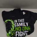 in This Family No One Fights Alone Non-Hodgkin Lymphoma T-Shirt (XXL,Black)